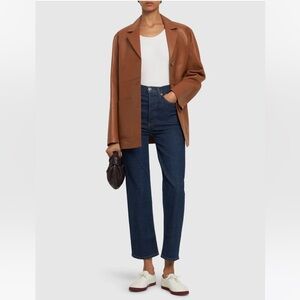 NWT $265 Re/Done Original 70’s Ultra High Rise Stove Pipe Denim jeans women 27